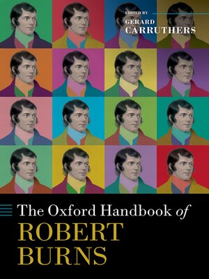 cover image of The Oxford Handbook of Robert Burns